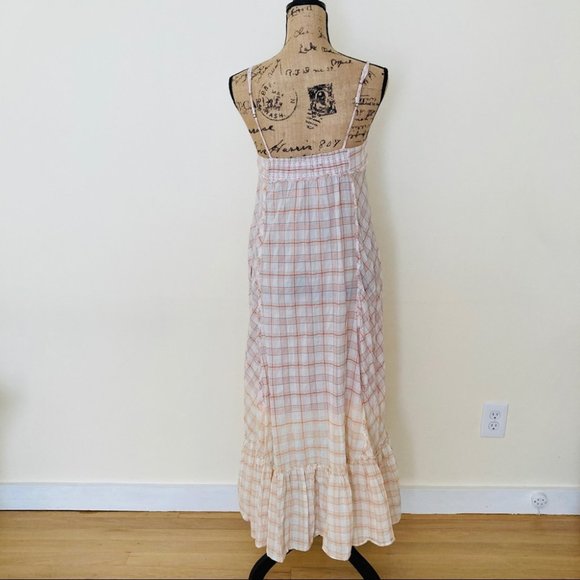 Free People Plaid City Maxi Dress - Picture 8 of 14
